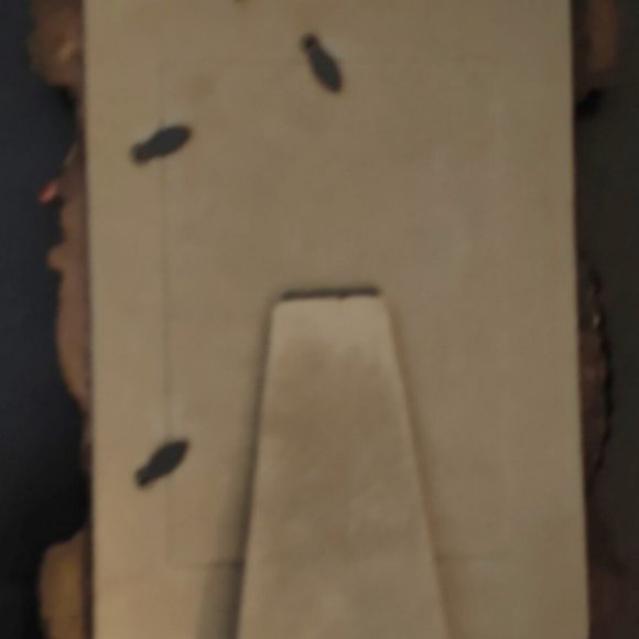 Rustic Native American Motif Resin Picture Frame Chief Cow Head Hide 7x9" Decor - Picture 15 of 15